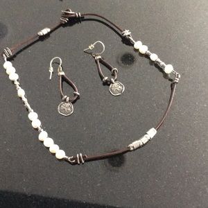 Necklace & matching earrings